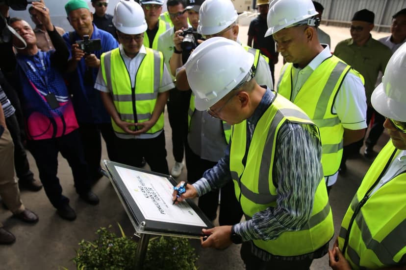 IGNIS 3R Solid Waste Disposal Plant Officially Launched at Bukit Gelugor, Kerteh