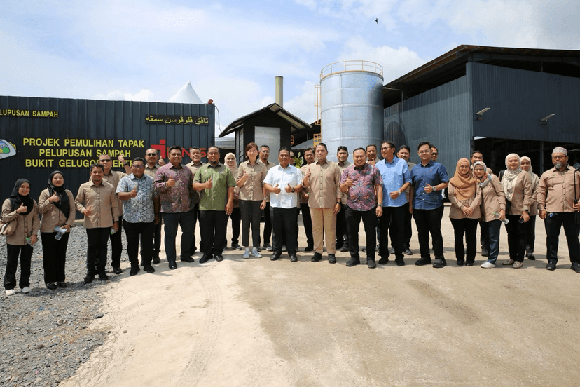 Benchmarking Visit on Solid Waste Management by the Perak State Government to Bukit Gelugor Landfill